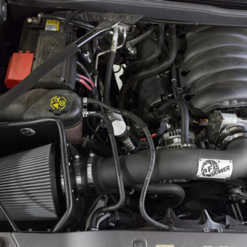 aFe Power MagnumFORCE Intake Stage-2 Dry S 14-17 GM Silverado/Sierra 1500 5.3L/6.2L w/Electric Fan - Image 9