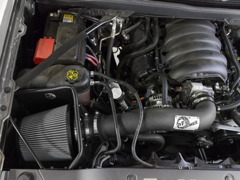 aFe Power MagnumFORCE Intake Stage-2 Dry S 14-17 GM Silverado/Sierra 1500 5.3L/6.2L w/Electric Fan - Image 9