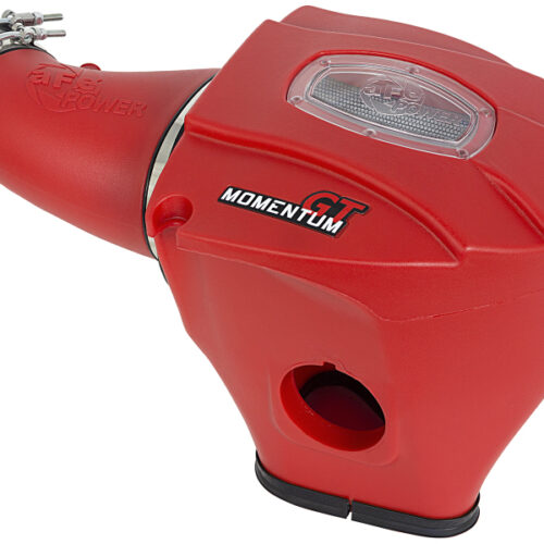Alternative view of aFe Power Momentum GT Limited Edition Cold Air Intake 11-17 Dodge Challenger/Charger SRT - Red