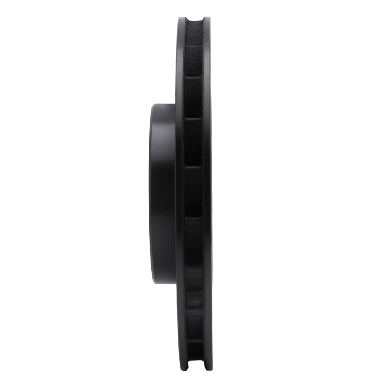 R1 Concepts for 95-99 BMW M3 E36 Right Front Drilled Black Brake Rotor - Image 4