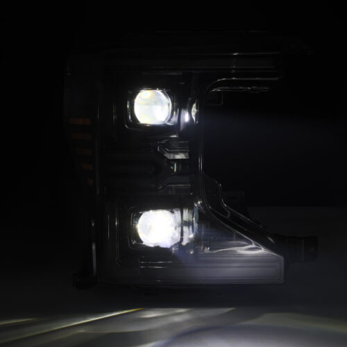 AlphaRex 20-22 Ford F-250/350/450 SD LUXX-Series LED Proj Headlights Alpha-Bk w/Acv Light SS & SBDRL - Image 6