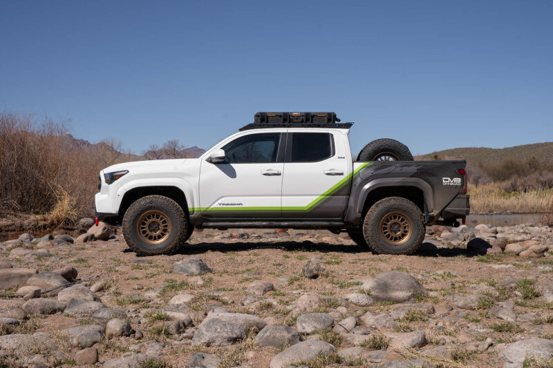 DV8 Offroad 2024-2025 Toyota Tacoma Double Cab Roof Rack - Image 3