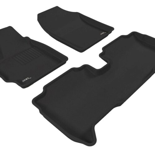 3D MAXpider 07-11 Toyota Yaris Sedan Kagu Black Full Set