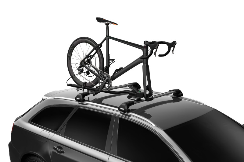 Thule TopRide Fork-Mounted Roof Bike Rack (Fits 9-15mm Thru-Axle & Standard 9mm Quick-Release Bikes) - Image 3