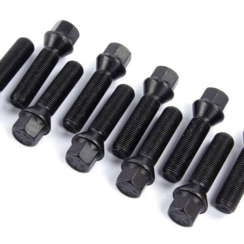 Dinan Lug Bolts - Cone Seat - M14x1.25 - 45mm - Black (Set of 10)