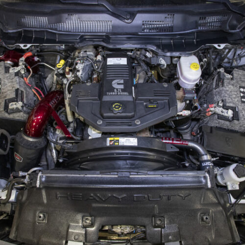 Wehrli 10-18 Dodge 6.7L Cummins (Non 13-15 w/Dual Rads/Twin CP3) Upper Coolant Pipe - Gun Metal - Image 3