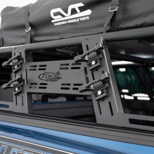Addictive Desert Designs for 2015+ Ford F-150 Overlander Chase Rack w/ 3rd Brake Light - Hammer Black - Image 5
