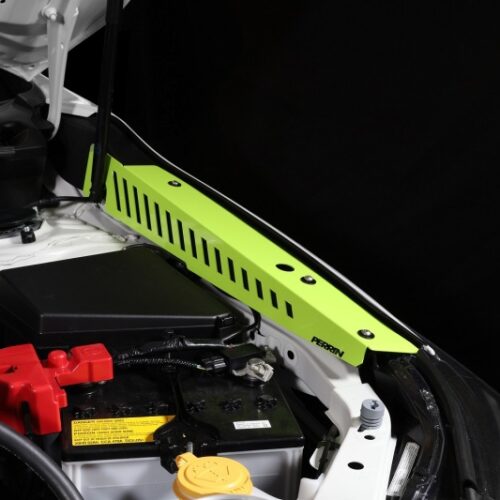 PERRIN 22-26 Subaru WRX Fender Shroud Set - Neon Yellow - Image 5