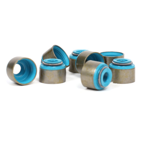 BLOX Racing Honda 5.5mm Valve Stem Seals Blue FKM - Set of 16 (Fits Both Intake & Exhaust) - Image 2
