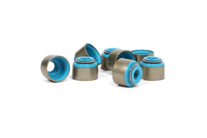BLOX Racing Honda 5.5mm Valve Stem Seals Blue FKM - Set of 16 (Fits Both Intake & Exhaust) - Image 2