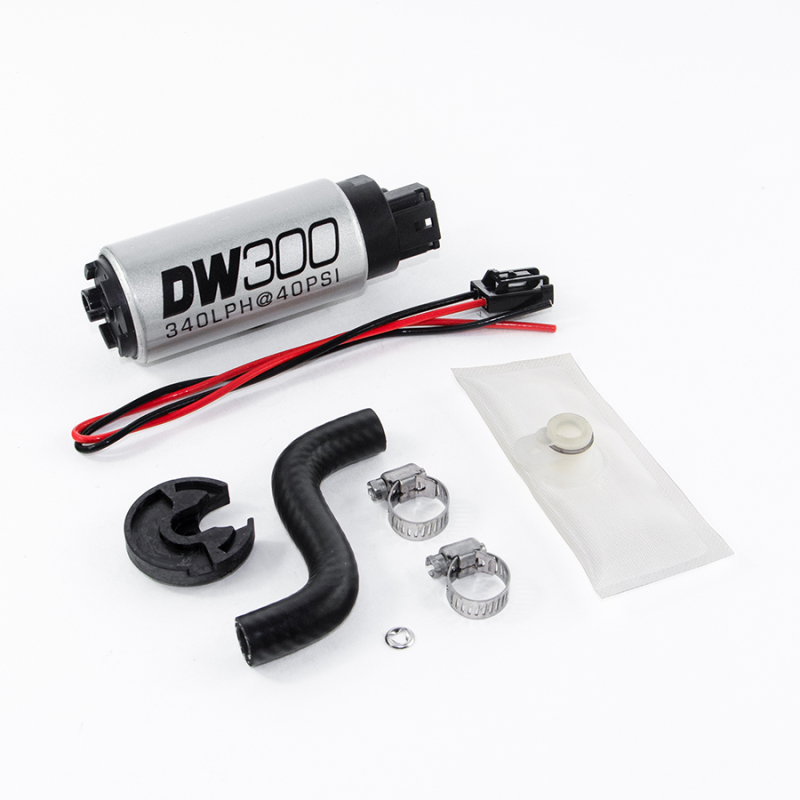 DeatschWerks DW300 320 LPH In-Tank Fuel Pump w/ Install Kit for 1985-1997 Ford Mustang