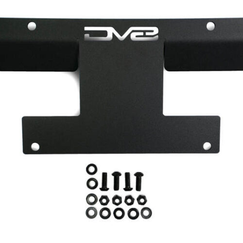 DV8 Offroad 21-22 Ford Bronco Factory Front Bumper License Relocation Bracket - Front