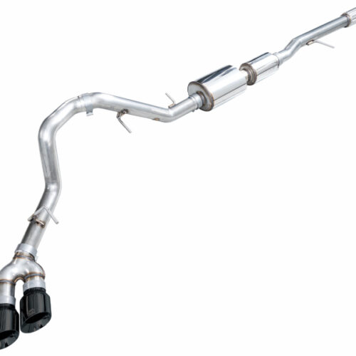 AWE Tuning 2021+ GMC Suburban/Yukon XL 5.3L 0FG Side Exit Catback Exhaust - Diamond Black Tips