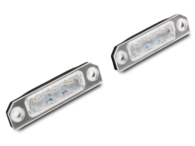 Raxiom for 2010-2014 Ford Mustang Axial Series LED License Plate Lamps