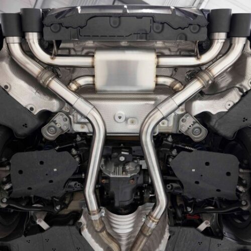 Dinan for 23-26 BMW M240i/M240i xDrive (G42) Valved Axleback Exhaust System - Black Tips - Image 4