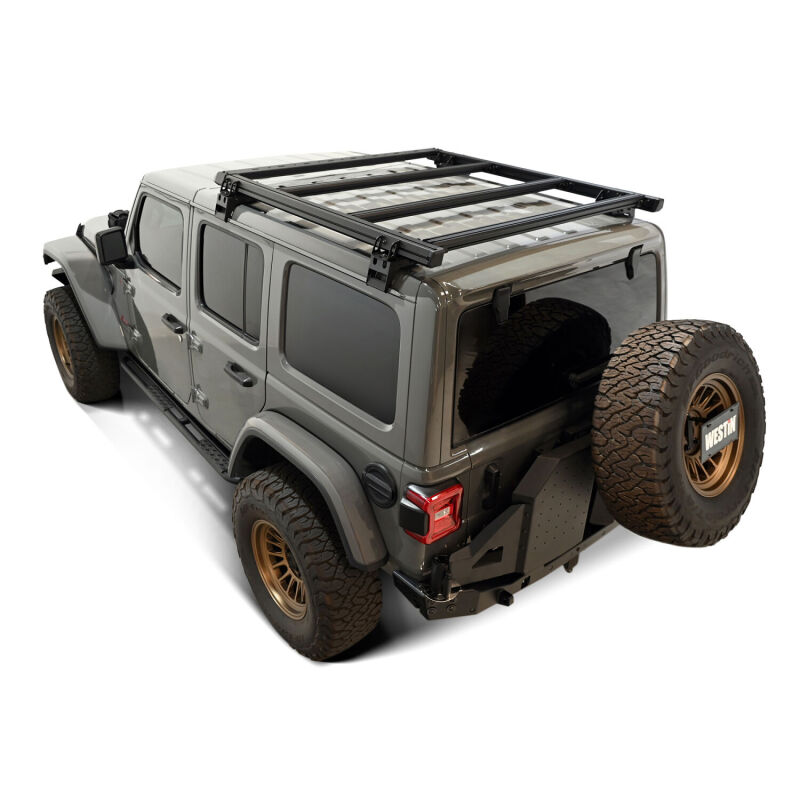 Westin 18-26 Jeep Wrangler JL Unlimited Mesa Roof Rack - Image 9