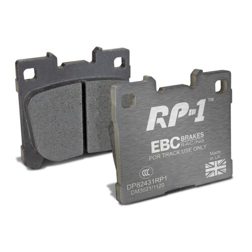 Alternative view of EBC Racing 2020+ Toyota GR Yaris Rear RP-1 Race Brake Pads