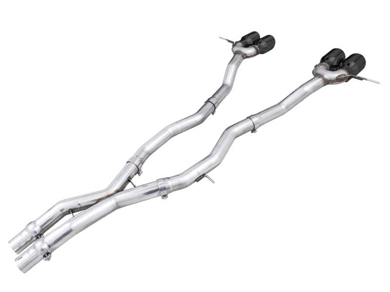 AWE Tuning Track Edition Cat-Back Exhaust for BMW G8X M3/M4 - Diamond Black Tips - Image 5