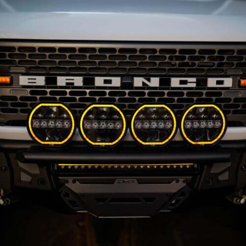 DV8 Offroad Elite Series 20in Dual Row Light Bar w/ Accent Light - Image 5