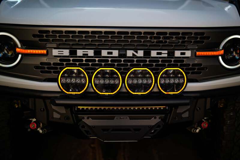 DV8 Offroad Elite Series 20in Dual Row Light Bar w/ Accent Light - Image 5