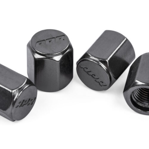 APR Valve Stem Caps - Gunmetal (Set of 4)