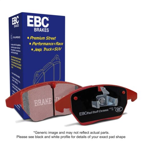 EBC 2020+ Audi RS6 4.0L / 2021+ Audi RS7 4.0L Redstuff Front Brake Pads - Image 3
