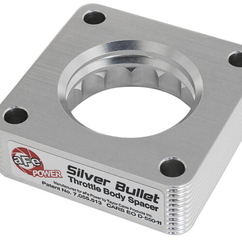 aFe Power Silver Bullet Throttle Body Spacers TBS Jeep Wrangler (TJ YJ) 91-06 4.0L - Image 3