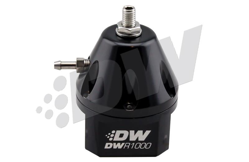 DeatschWerks DWR2000 Adjustable Fuel Pressure Regulator - Black - Image 4