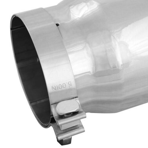 aFe Power Universal Bolt On Exhaust Tip Polished 5in Inlet x 6in Outlet x 12in Long - Image 6