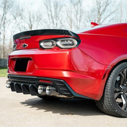 Corsa 2016-2024 Chevrolet Camaro SS / ZL1 Valved Axle-Back Exhaust w/ Carbon Fiber Quad Tips - Image 3