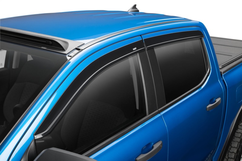 Husky Liners 19-25 Ford Ranger SuperCrew Ventvisor Low Profile (4pc) - Smoke - Image 6