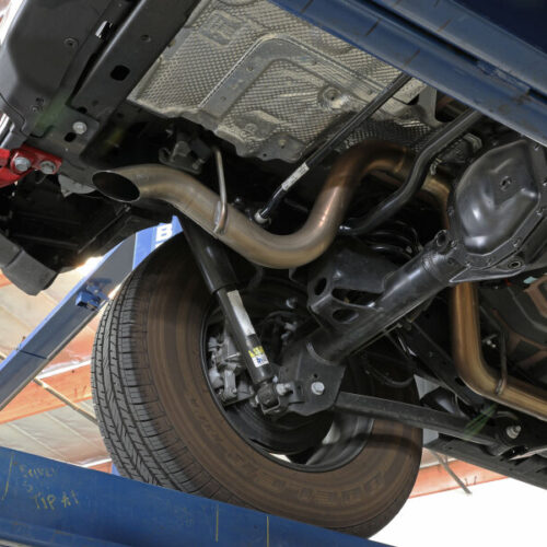 aFe Power MACH Force-Xp Axle-Back Exhaust System w/No Tip 18-20 Jeep Wrangler L4-2.0T / V6-3.6L - Image 5