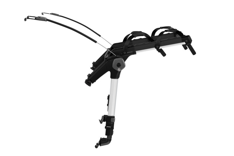 Thule OutWay Hanging-Style Trunk Bike Rack (Up to 2 Bikes) - Silver/Black - Image 2