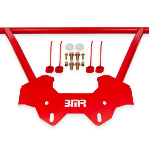 BMR 68-72 Chevrolet Monte Carlo (A-Body) Front Chassis Reinforcement Brace - Red - Image 2