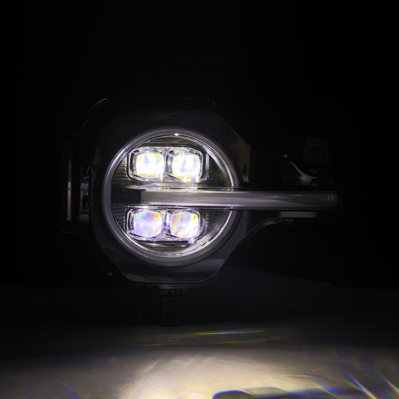 AlphaRex 21-23 Ford Bronco NOVA LED Projector Headlights Black - Image 8