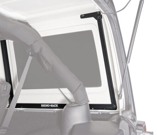 Alternative view of Rhino-Rack 07-18 Jeep Wrangler JK 4 Door 3 Base Backbone Mounting System