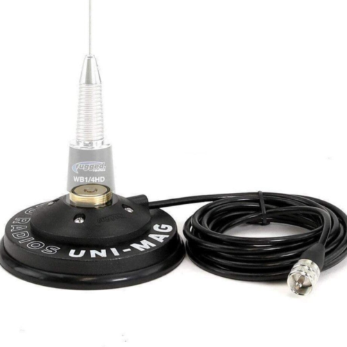 Rugged Radios UNI-MAG Universal NMO or Magnetic Antenna Mount