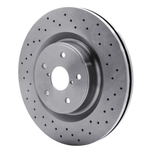 Alternative view of DFC 18-25 Subaru WRX Front Drilled Brake Rotor