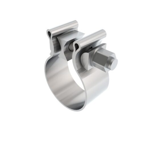 Alternative view of Borla 2in T-304 Stainless Steel AccuSeal Single Bolt Band Clamp