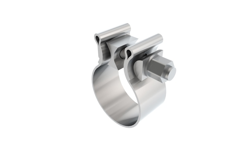 Borla 2in T-304 Stainless Steel AccuSeal Single Bolt Band Clamp - Image 2