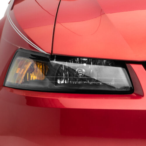 Raxiom for 1999-2004 Mustang Axial Series OEM Style Replacement Headlights- Black Housing (Clear Lens) - Image 7