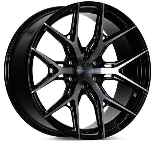 Vossen HF64-2G23 HF6-4 22x9.5 / 6x139.7 / ET20 / Deep Face / 106.1 - Tinted Gloss Black Wheel