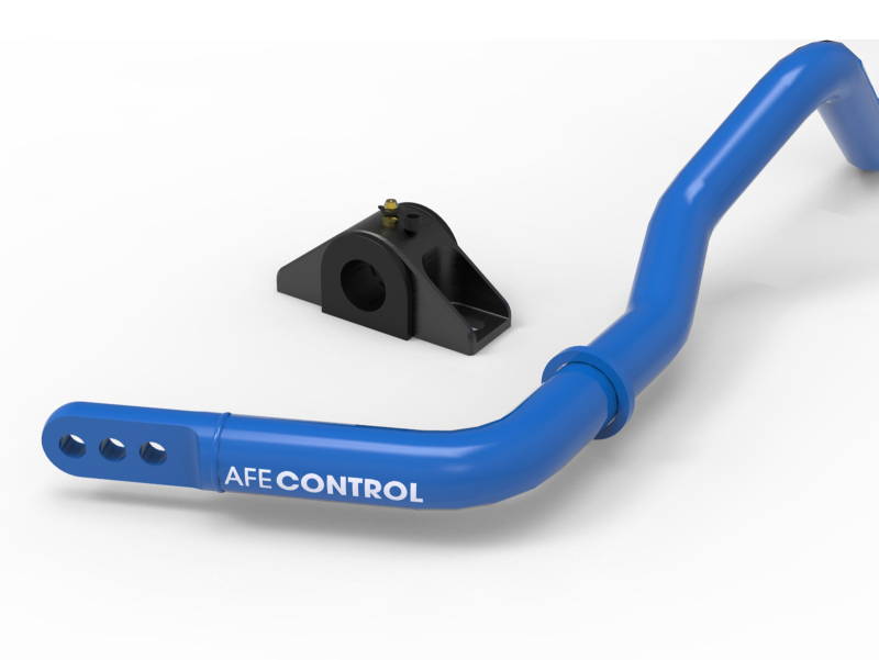 aFe Power 16-21 Infiniti Q50/Q60 3.0L (tt) Rear Sway Bar Blue - Image 5
