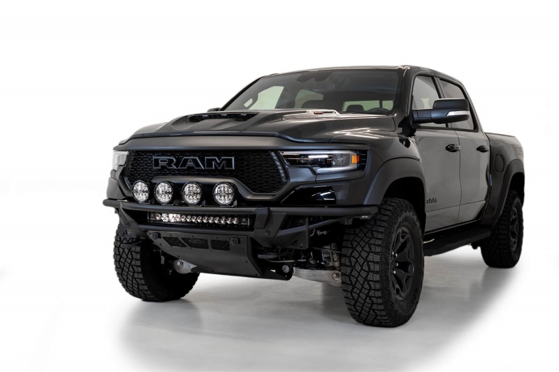 Addictive Desert Designs for 2021 Dodge RAM 1500 TRX PRO Bolt-On Front Bumper w/ Sensors - Image 6