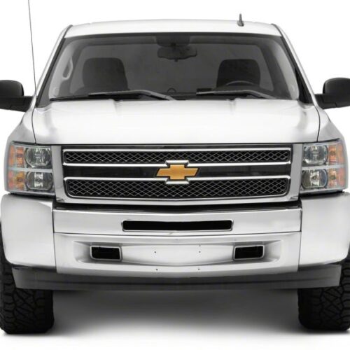 Raxiom for 2007-2014 Chevrolet Silverado 1500 Axial OEM Rep Headlights- Chrome Housing (Clear Lens) - Image 10