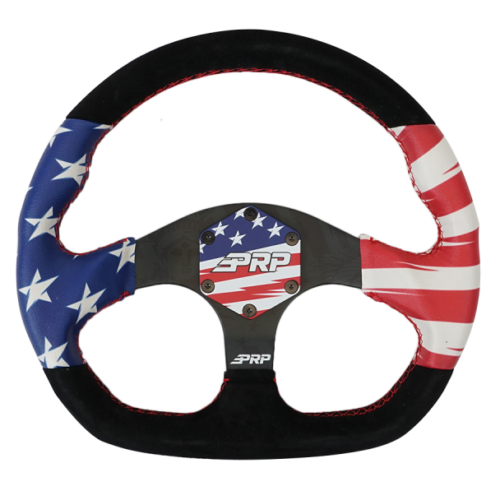 Alternative view of PRP Steering Wheel Center Cap - New Glory Stars and Stripes