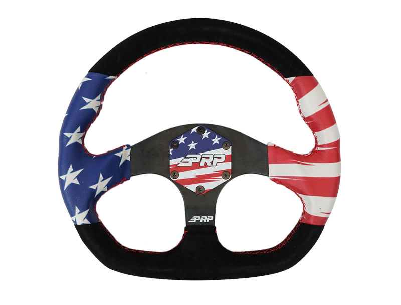 PRP Steering Wheel Center Cap - New Glory Stars and Stripes - Image 2