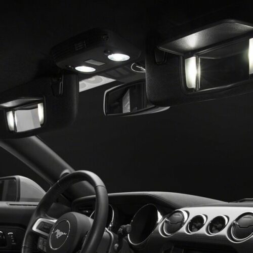 Raxiom for 2015-2023 Ford Mustang Axial Series Stage 1 Interior LED Lighting Kit- Cool White