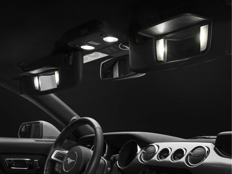Raxiom for 2015-2023 Ford Mustang Axial Series Stage 1 Interior LED Lighting Kit- Cool White