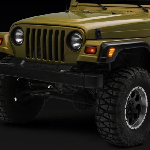 Raxiom for 1997-2006 Jeep Wrangler TJ Axial Series LED Side Marker Lamps- Clear - Image 6